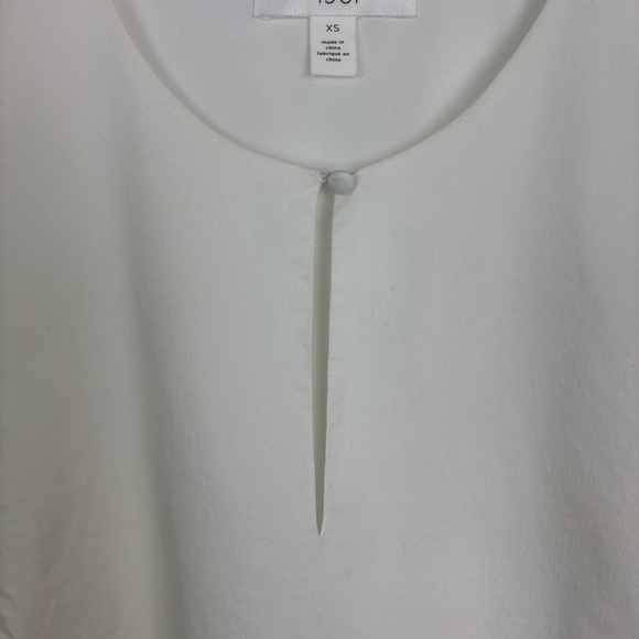 1901 White Sleeveless Blouse Size XS - Picture 4 of 8